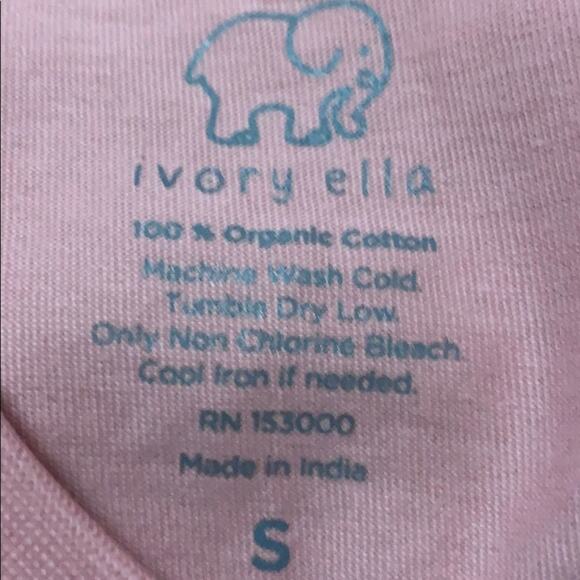 NWOT IVORY ELLA‎ ORGANIC COTTON TANK TOP SIZE S - Picture 4 of 4